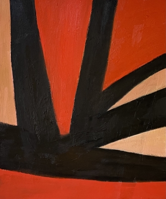 In der Stadt, 55x46cm, 2023